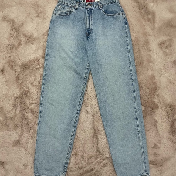 Silver Tab Jeans Light Blue Loose Fit Denim - Picture 1 of 4